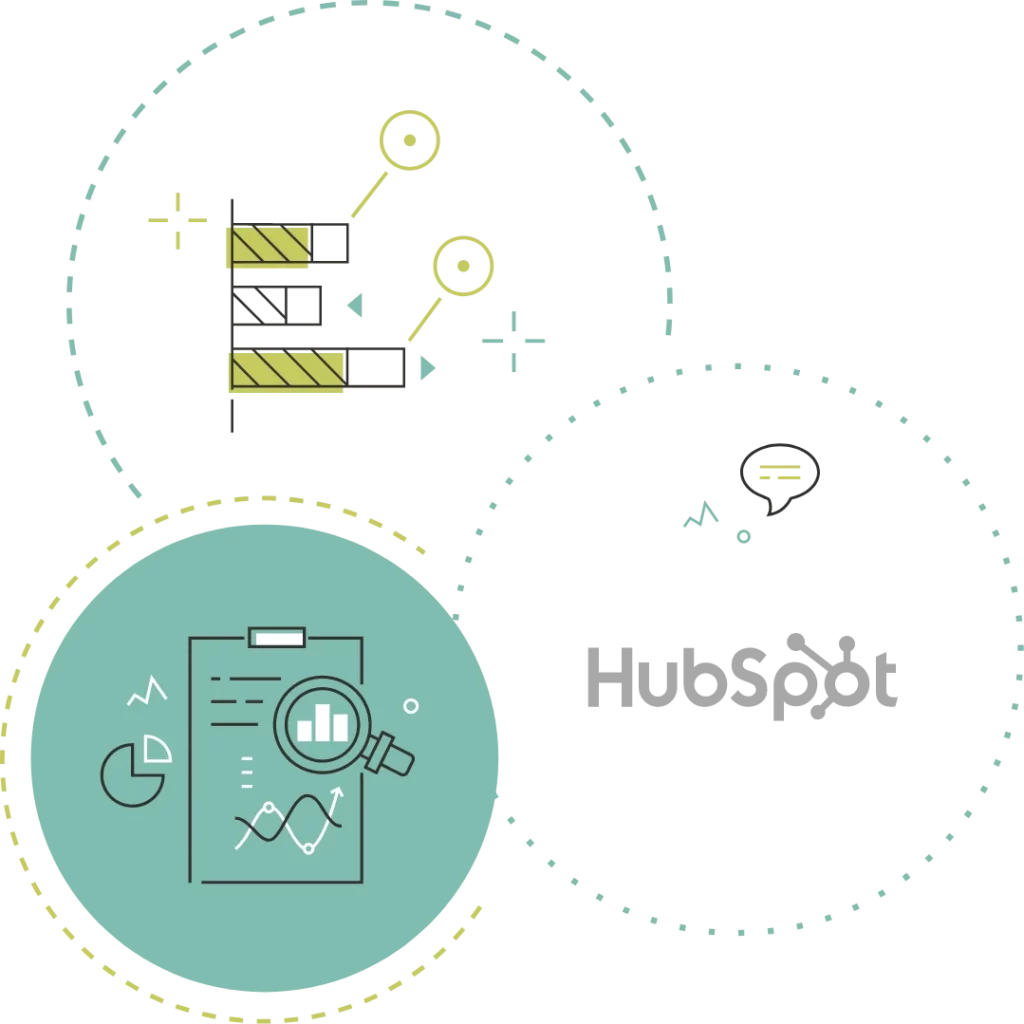 HubSpot service collage