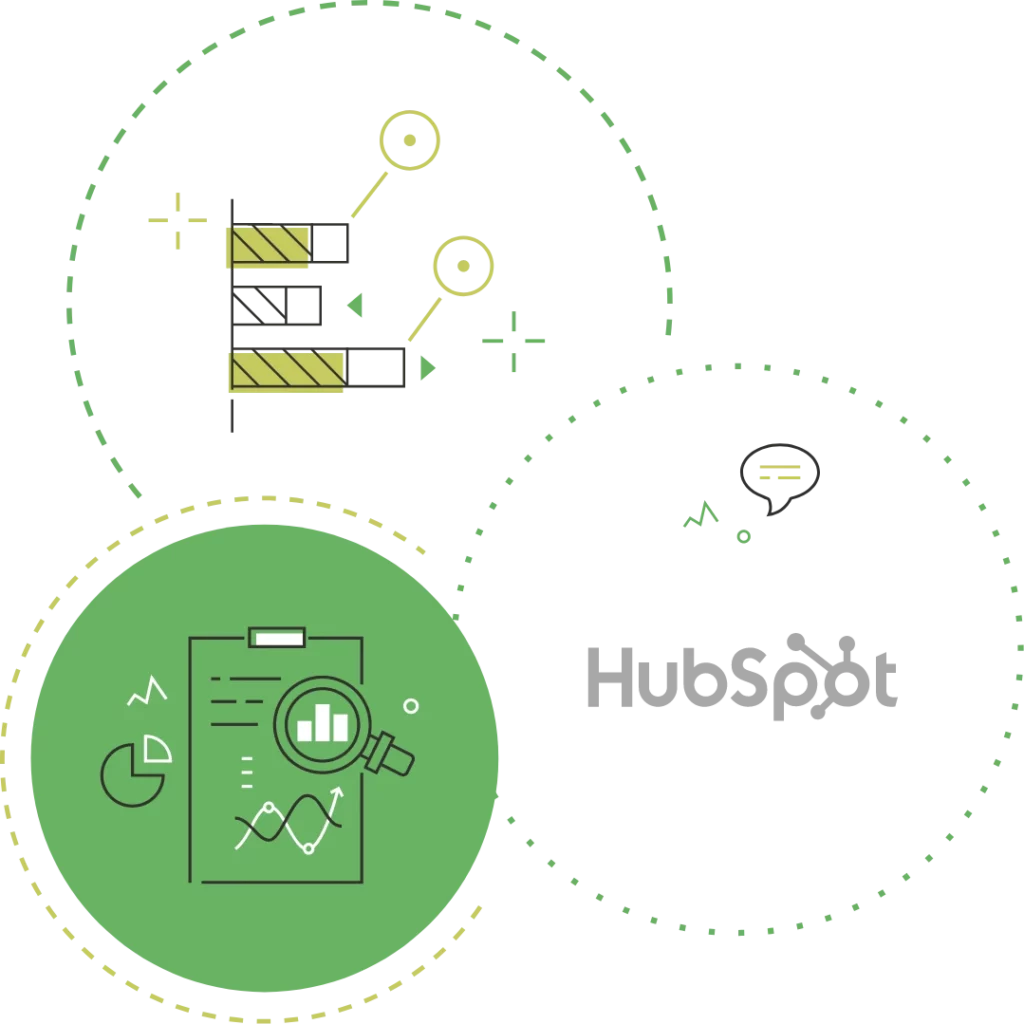 HubSpot service collage