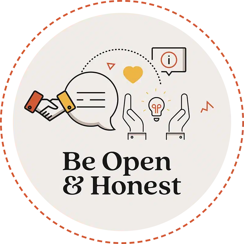 Peer Sales Agency - Be Open & Honest