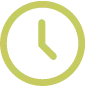 graphic showing 1 clock