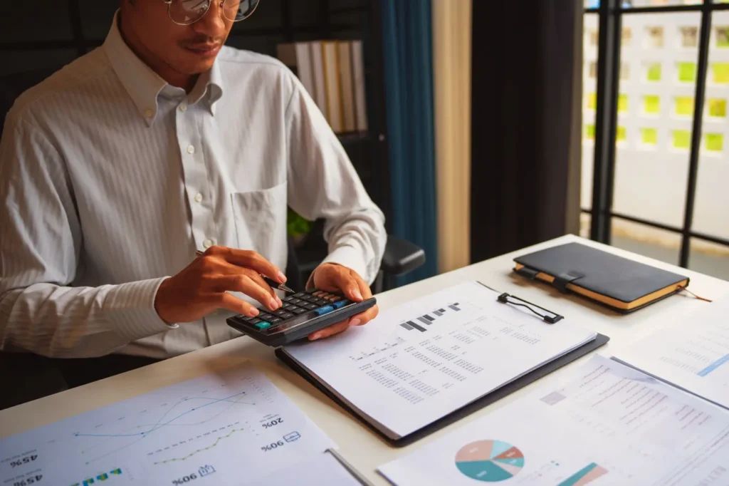 A mid-market business leader reviews his ICP and revenue data for insights.